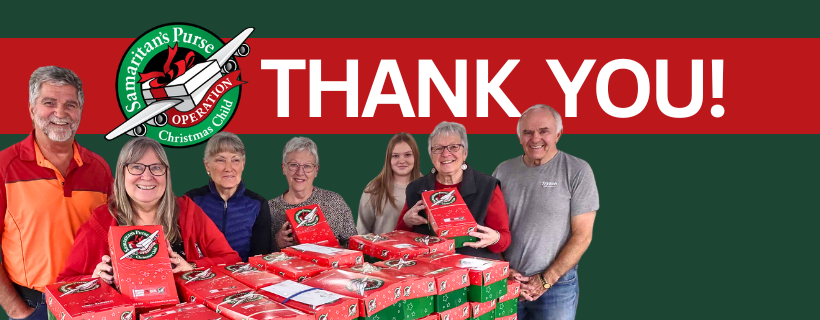 Operation Christmas Child Thank you CW
