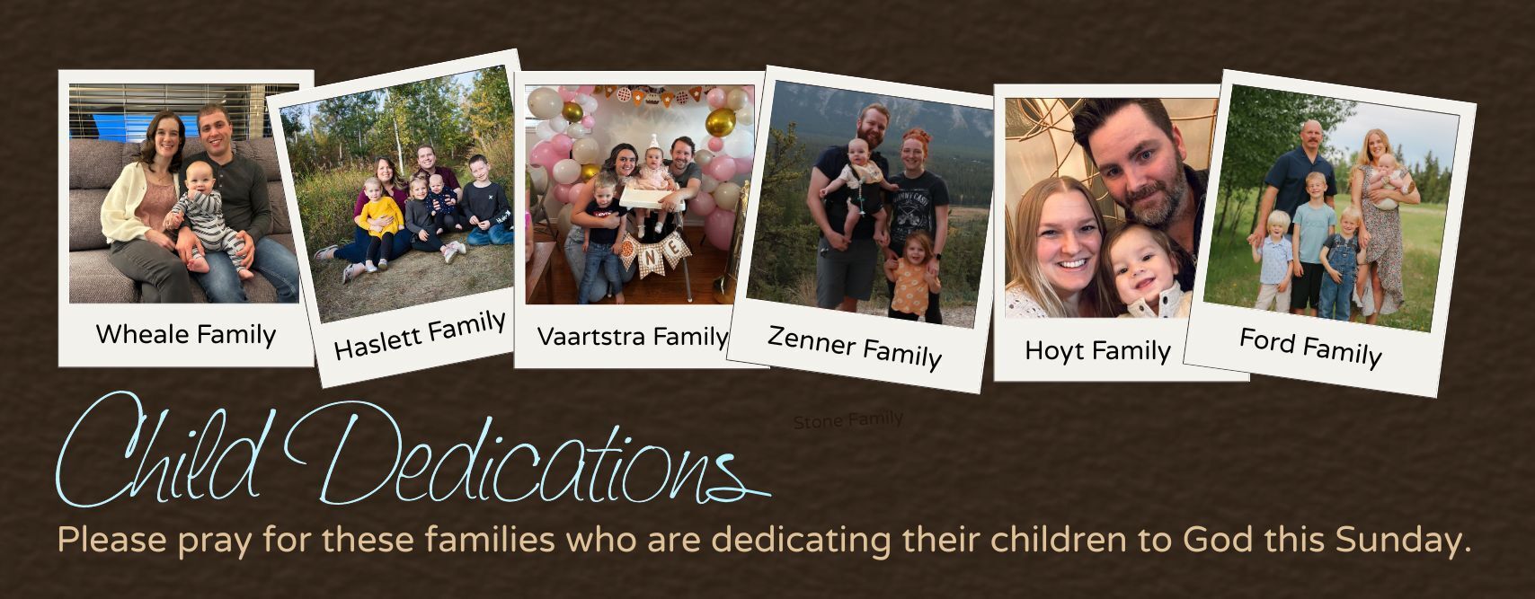 Dedications Fall 2025 CW